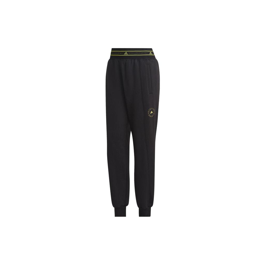 Adidas Dámské kalhotky Stella Mccartney Sw Pt Ml Logo Joggers Black HM3817
