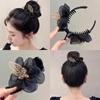 Summer Floral Mesh Hairpin for Women