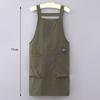 Household Apron Men Women Japanese Apron Barber Coffee Workwear Oil-proof Waterproof Restaurant Waiter Kitchen Cooking Apron