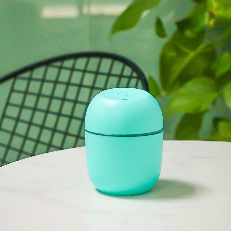 220ml Mini Portable Water Drop Air Humidifier USB Desktop Indoor Household Mute Air Atomization Humidifier