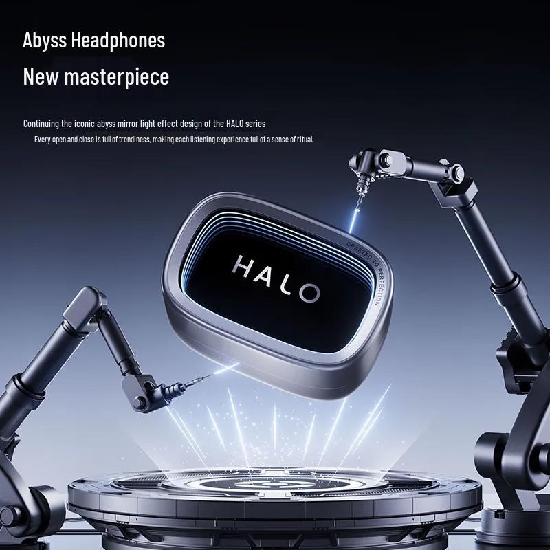 Edifier Halo Clip Open-Ear Bluetooth Earbuds with RGB Lighting