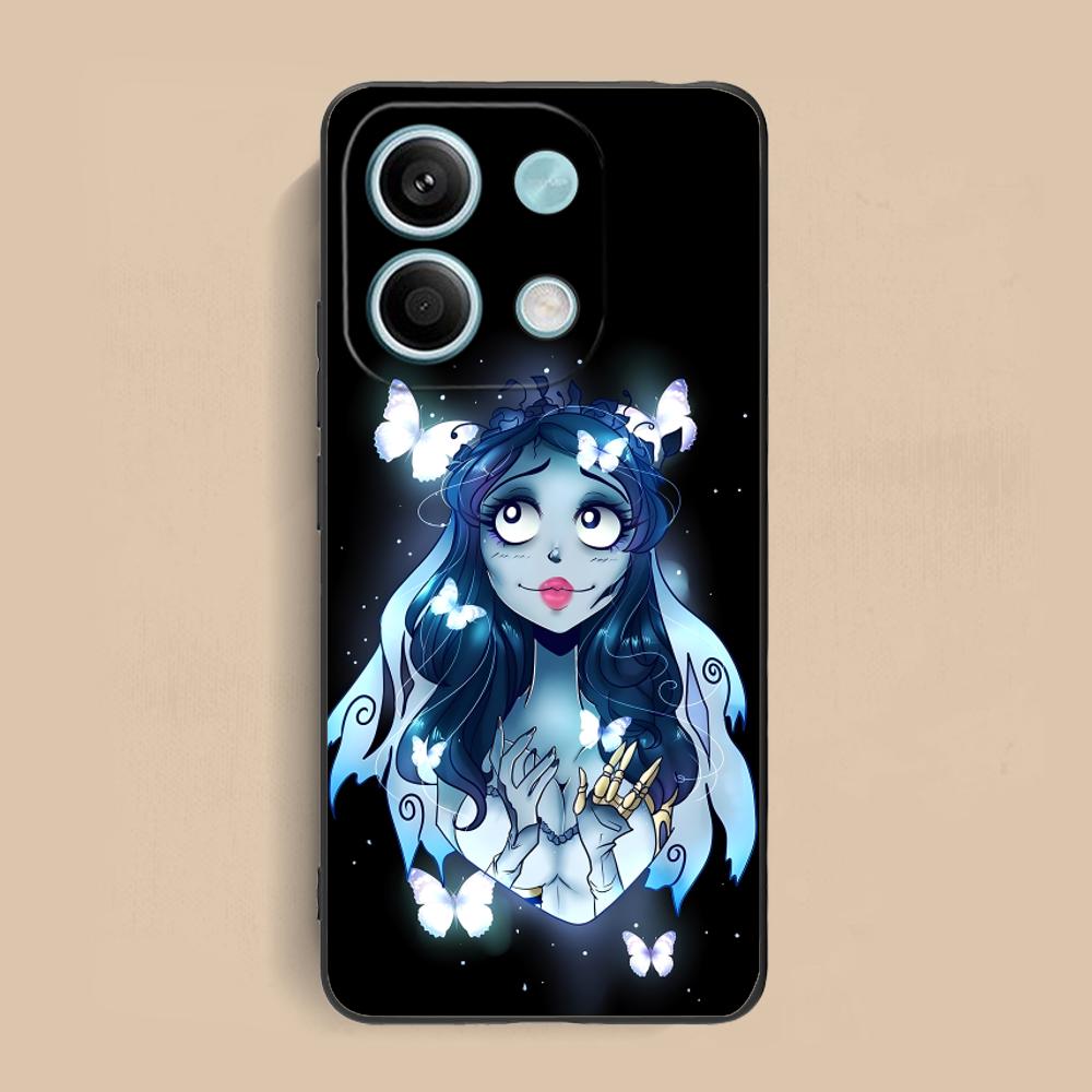 

Corspe Bride Emily Mobile Phone Case for Xiaomi Redmi Note 14 13 12 11 A5 3 2 1 Pro Plus 4G 5G Colour Printing Protective Pretty Redmi A1+