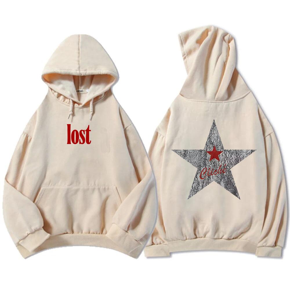 2025 Άλμπουμ Lost Americana Φούτερ Machine Gun Kelly Mgk Φούτερ Μακρυμάνικο Καθημερινό Grunge Streetwear Unisex Ανδρικό Φούτερ Μοτίβο