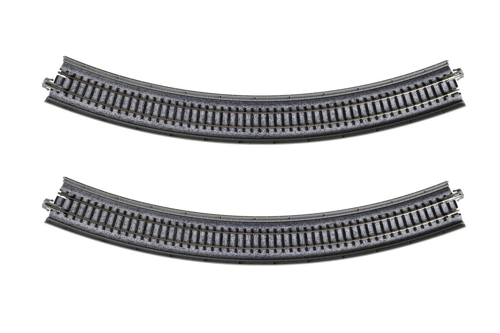 KATO N Gauge Single Track Elevated Curved Line R348-45° 2 Pieces 20-530 Railway Model Supplies
