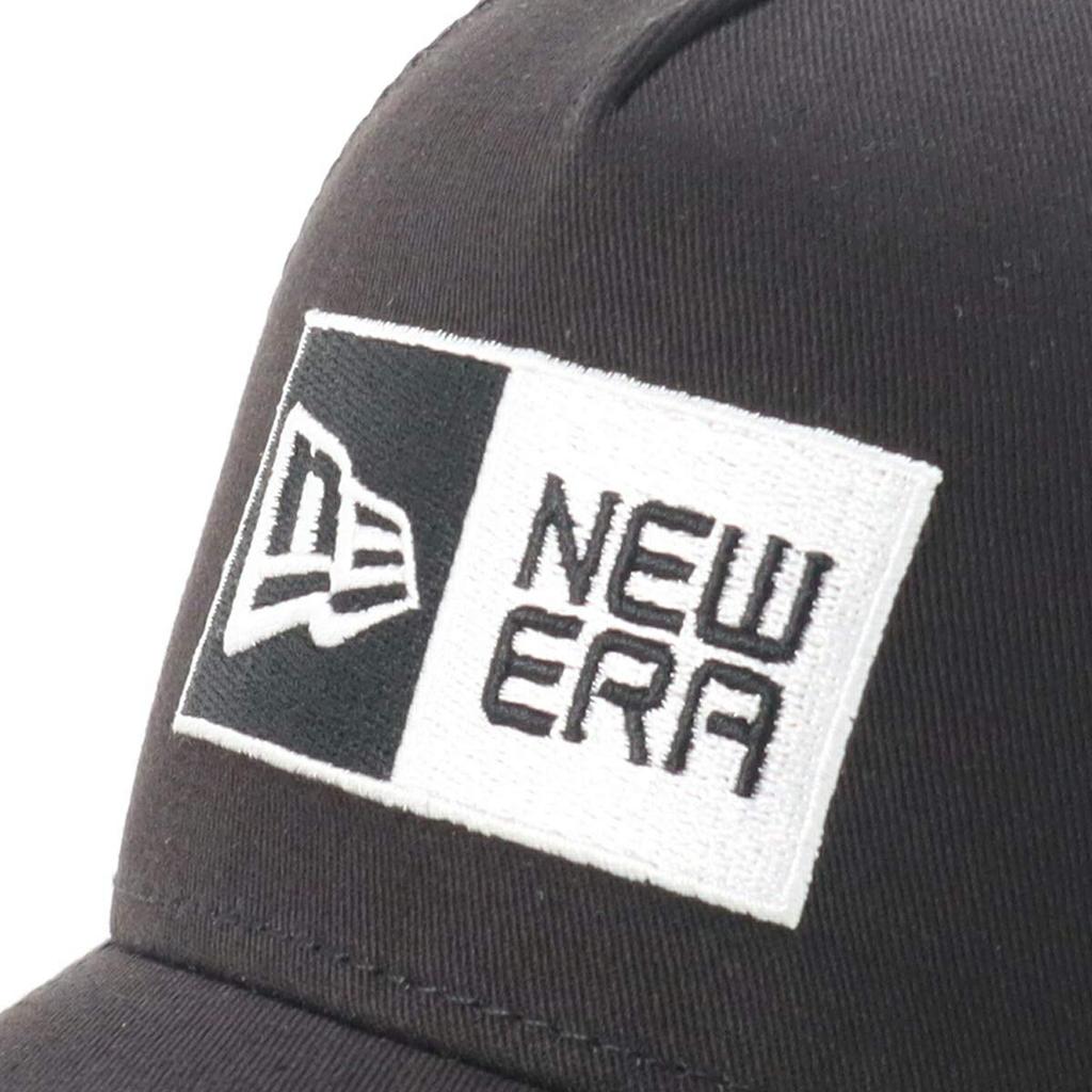 Baseball Cap Youth 9FORTY Trucker Box Logo Kids Box Logo [New Era] A-Frame Weiß/Schwarz