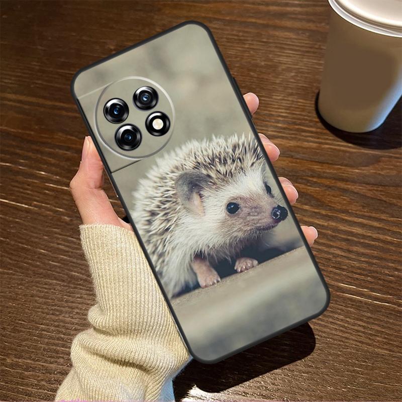 Cute Little Hedgehog For OnePlus 15 13 12 11 15R 13R 12R 8T 10T 13T Case For OnePlus Nord 5 CE 2 3 4 Lite N20 N30