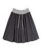 HIGH SCHOOL DISCO Soft Smoke Skirt_Charcoal