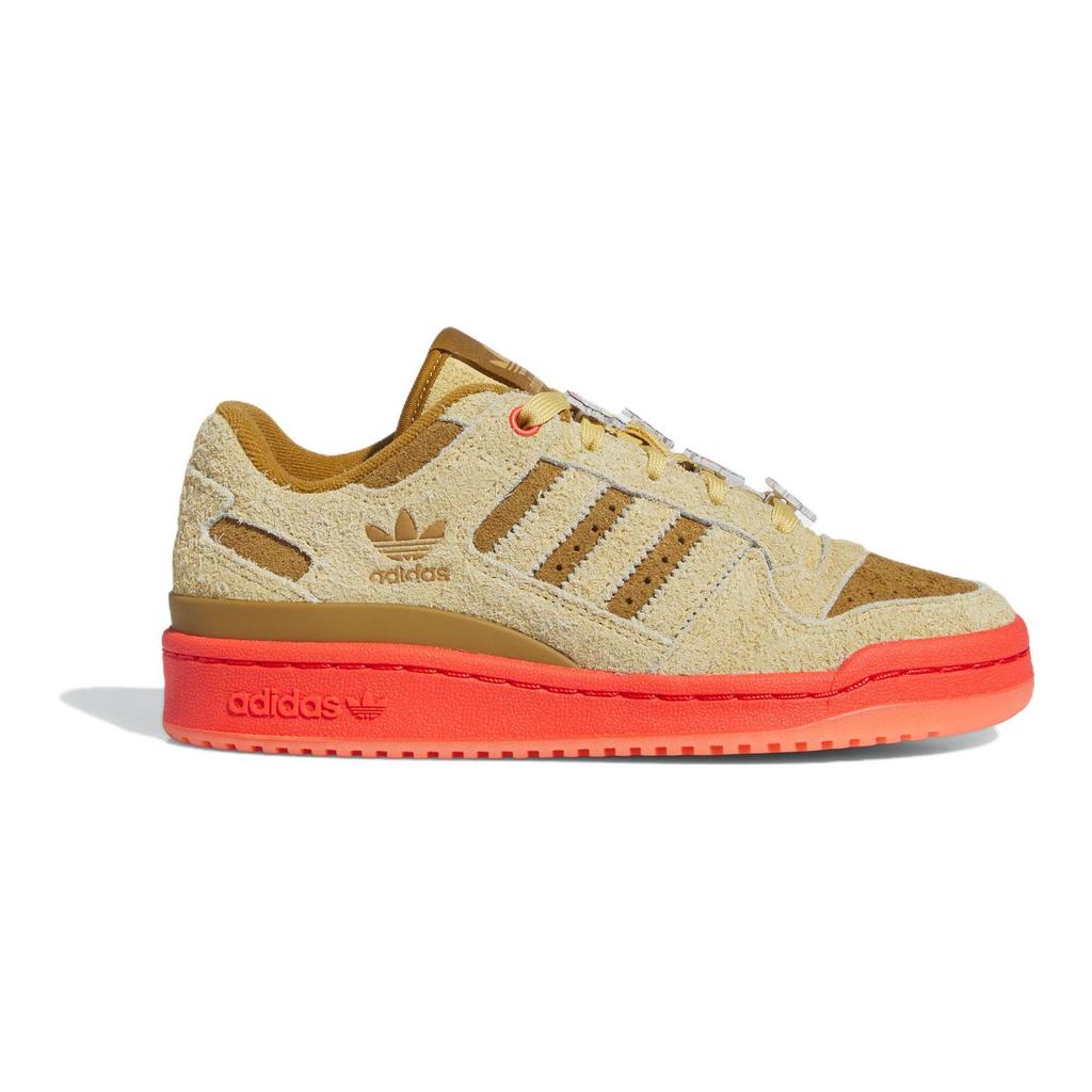 Dr. Seuss x adidas Forum Low J Max Kids Sneakers Tan Oat Bright-Red IG7066
