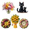 5Pcs Cat Flower