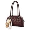 City Style Pu Bag With Stitching Details And Inner Storage For Casual Outings