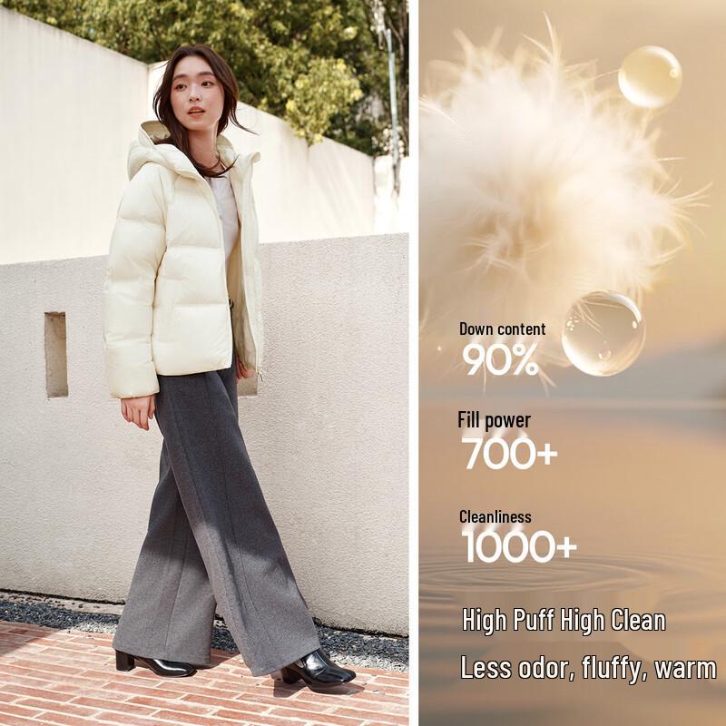 Semir Women's 90% Down Winter Hooded Jacket