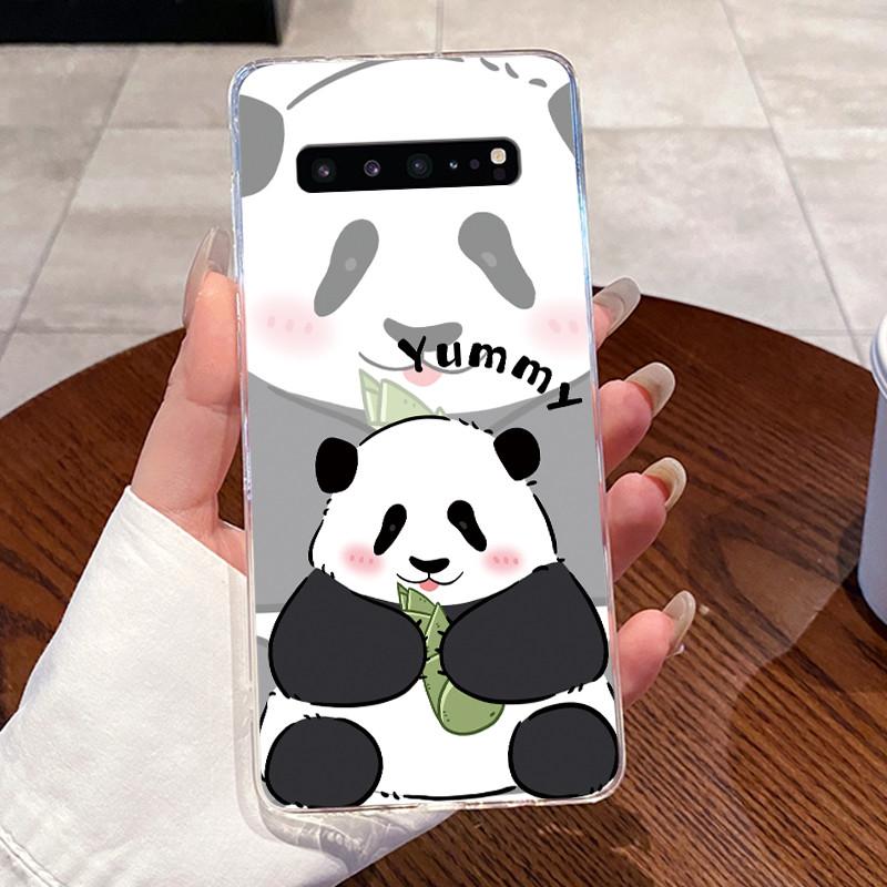 Casing For Samsung Galaxy S10 5G 6.7" SM-G977U G977N G977B Case Aesthetic Fashion Cute Cat Transparent Soft Silicone Back Cover