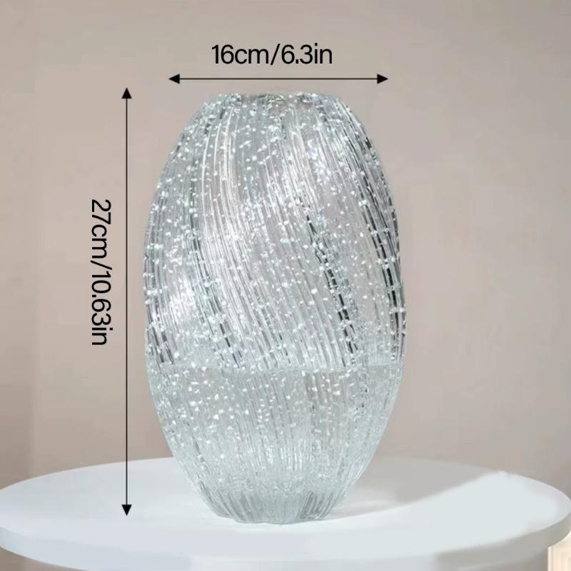 Artystyczne Fluorescencyjne Szklane Wazony Miękko Świecące w Ciemności Pojemniki na Kwiaty Wazony do Nowoczesnych Domów Wiejskich Dekoracja Półki Domowej