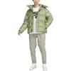 Nike Outdoor Contrast Color Lightweight Quilted Cotton Down Jacket With Logo Embroidery Men Jacket Green DQ4921-334