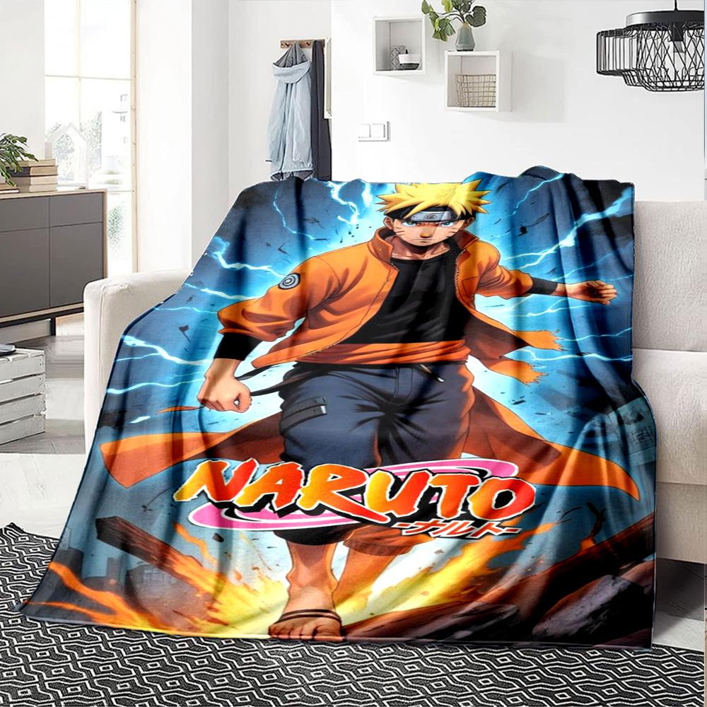 Naruto Blanket Ultra-Soft Perfect for Office Chair Bedding Bed for All Occasions Warmthful Decor Gifts For Family Or Friends