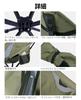 New camping swivel swivel integrated frame and full storage super easy to unfold and weight comes with storage easy to load capacity 120kg [iClimb]