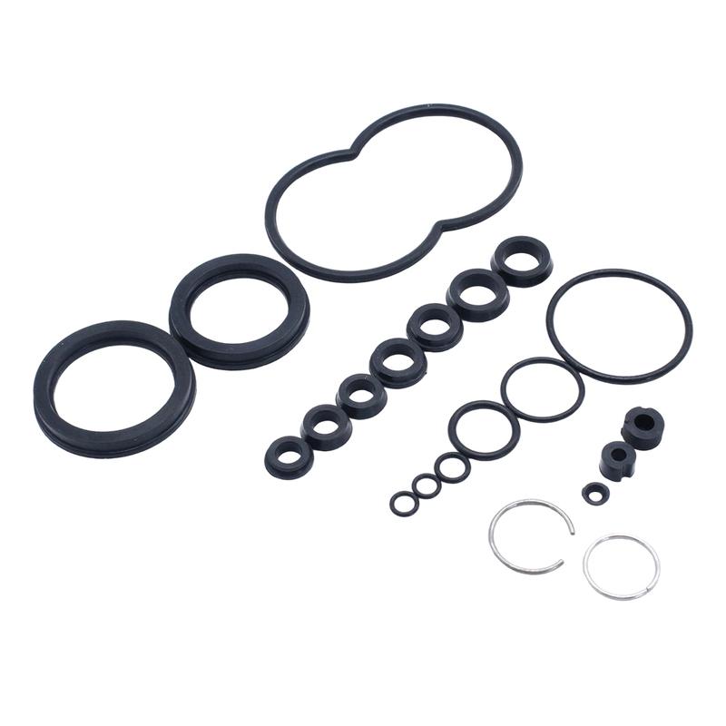 For GMC For Chevrolet Booster Seal Kit Brake Booster Repair Black Automotive Hydraulic Booster Seal Leak Repair