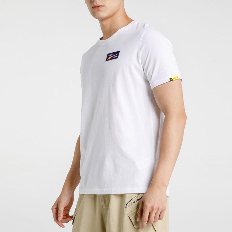 Puma x Randomevent Co-Branded Round Neck Sports Tee Unisex Tops White 598068-02