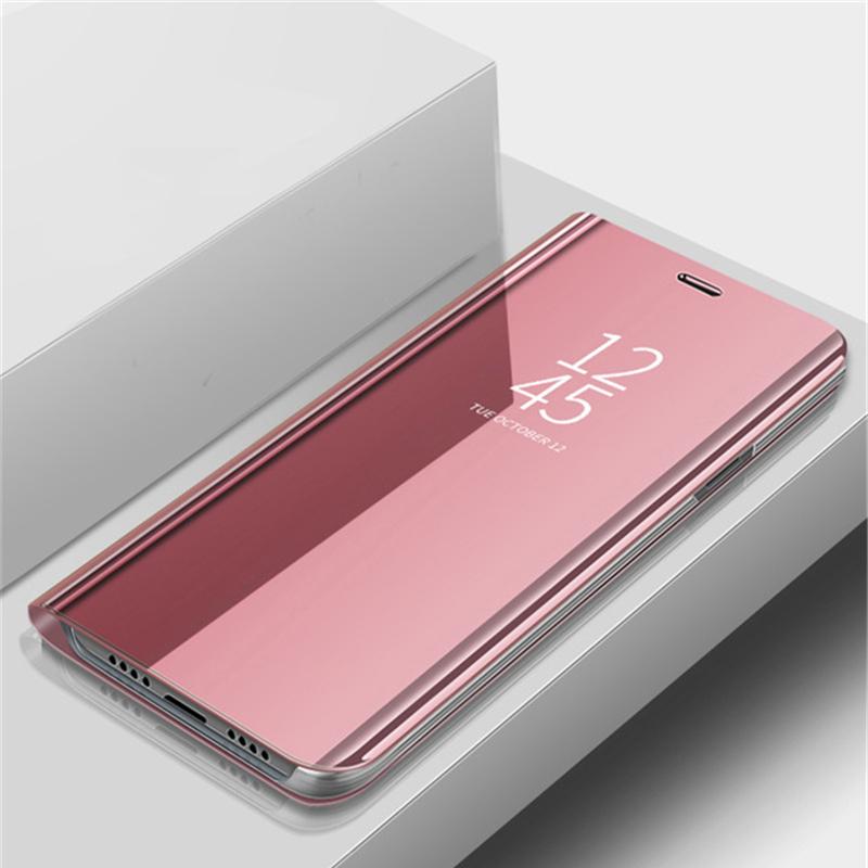 

Роскошный зеркальный чехол для телефона для Xiaomi Redmi Note 9s 8 7 6 Pro Max 8T Redmi 9A 9 9C 8A 7A K30 K20 Pro Mi Note 10 Lite Mi9 SE CC9 A2 A3 Lite Чехол-книжка Redmi Note 9S розового золота