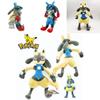 Peluche Luc Lucario Pokemon Luc Scintillante da 12 Pollici Giocattolo Morbido Con Colori Vivaci Per Bambini