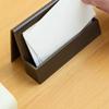 Plastic Name Card Display Holder Large Capacity Office Desk Business Card Stand