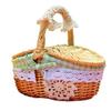 KODENOR Wicker Picnic Basket
