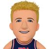 Bleacher Creatures NBA Figur USA92 Rally Bird P1-NBP-USA-LBIX (Marineblau/FF/Herren, Damen, Junior)