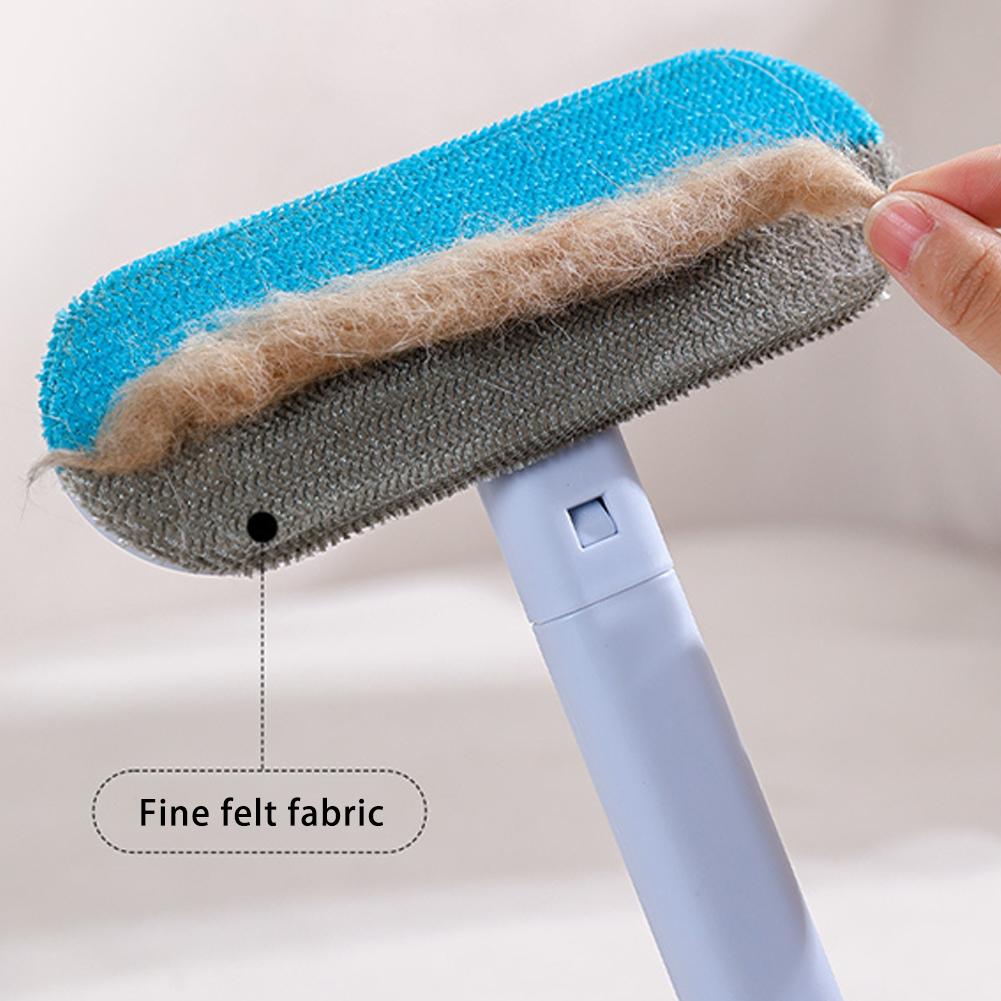Multifunktionale Fusselbürste & Tierhaarentferner - Waschbares Katzen- & Hundehaarreinigungswerkzeug für Haushalt & Haustierbedarf P1N3
