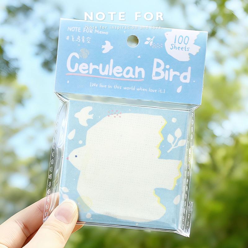 Spring Rhapsody Sticky Notes – 100 Sheets: Artistic Fresh Notes for Student Messages and Reminders