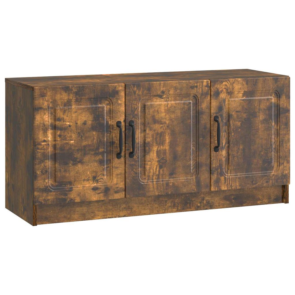 TV Cabinet Smoked Oak Finish 99 x 34.5 x 47 cm Engineered Wood