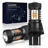 2x 7443 7440 High Power Amber Yellow 14 SMD LED Turn Signal Light Bulbs 14K EXV