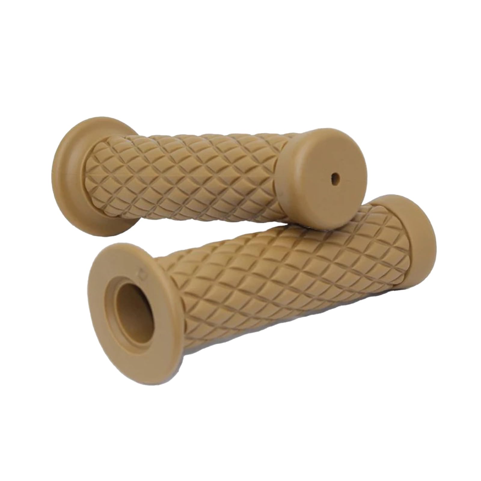 Alpha Depot Handle Grip 22.2mm Bike Grip Diamond Pattern Diamond 124mm