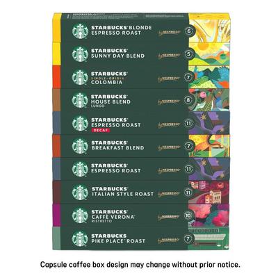Starbucks By Nespresso Capsule (30 Επιλογές)