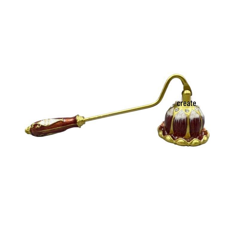 Retro Metal Candle Snuffer Extinguisher Tool Ornament