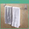 Steel Stainless Wall Mount Bathroom Adhesive Towel Rack Clothes Holder Hanger
