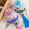 Dragon Boat Festival Fragrance Sachet Empty Bag Handmade DIY Hanging Ornament Mosquito Repellent Bag Mugwort Vintage Style Embroidered Empty Pouch