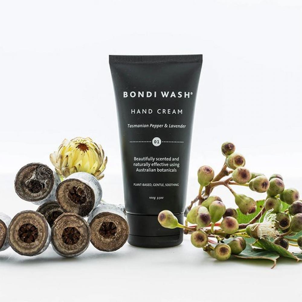 Bondi Wash Hand Cream Tasmanian Pepper Lavender 80g Single option