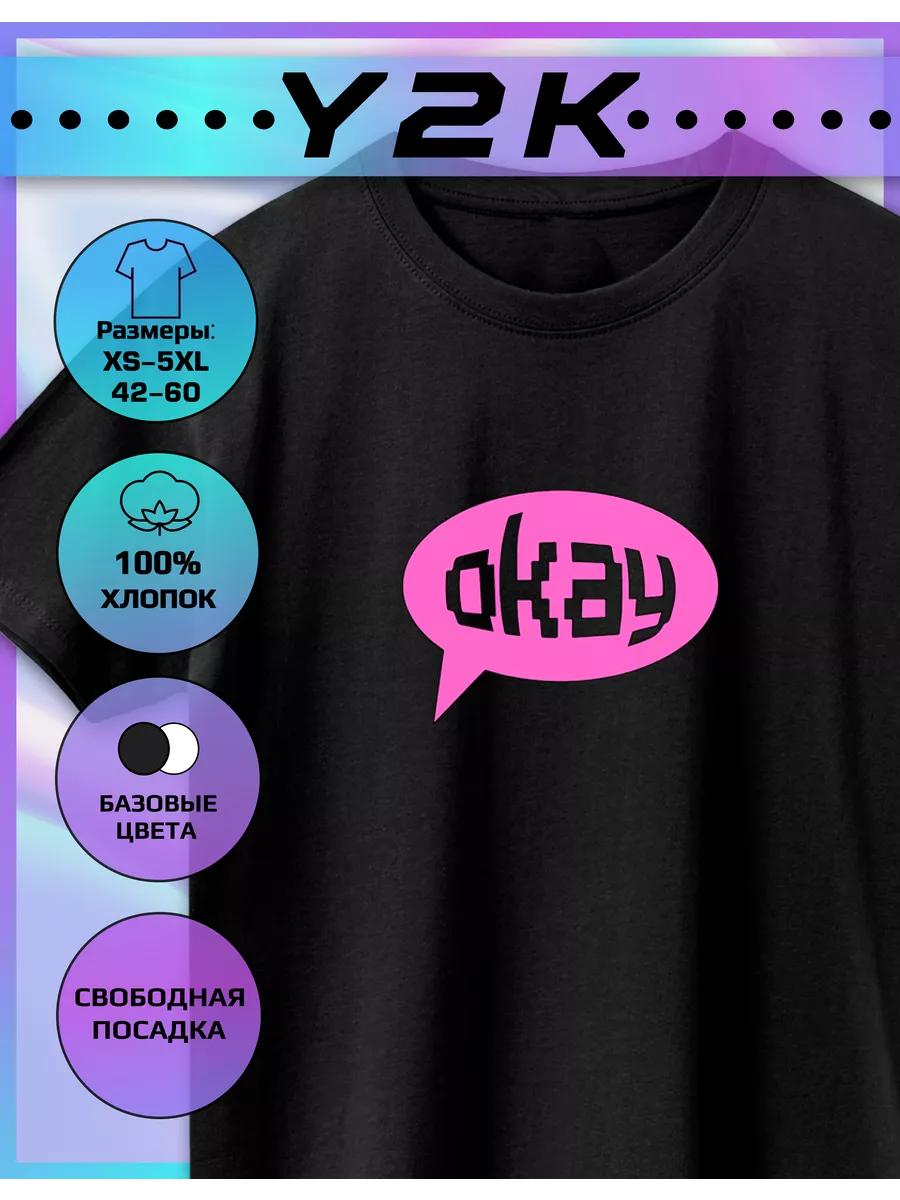 Y2K Retro Printed T-shirt S