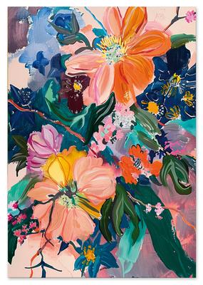 Poster Abstraction Flowers