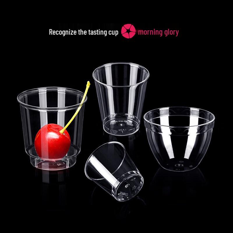 60ml Thickened Disposable Plastic Tasting Cups