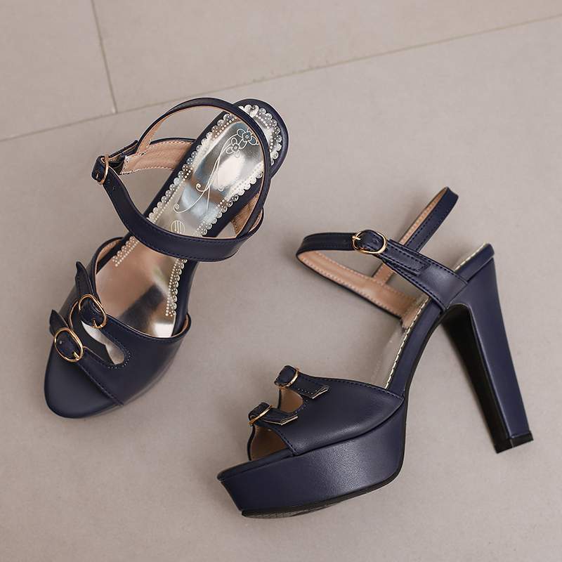 Krazing Pot Polyurethane Super High Heels
