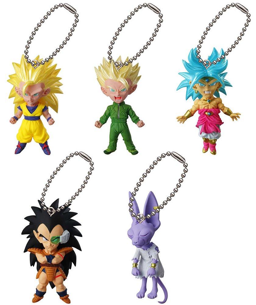 

Gashapon Dragon Ball Z Ultimate Deformed Mascot Burst 14 UDM BURST14 Complete Set of 5