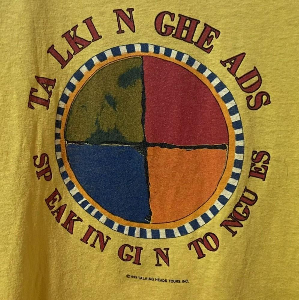 

Talking Heads Speaking in Tongues Tour T-shirt S-4XL Unisex 2XL