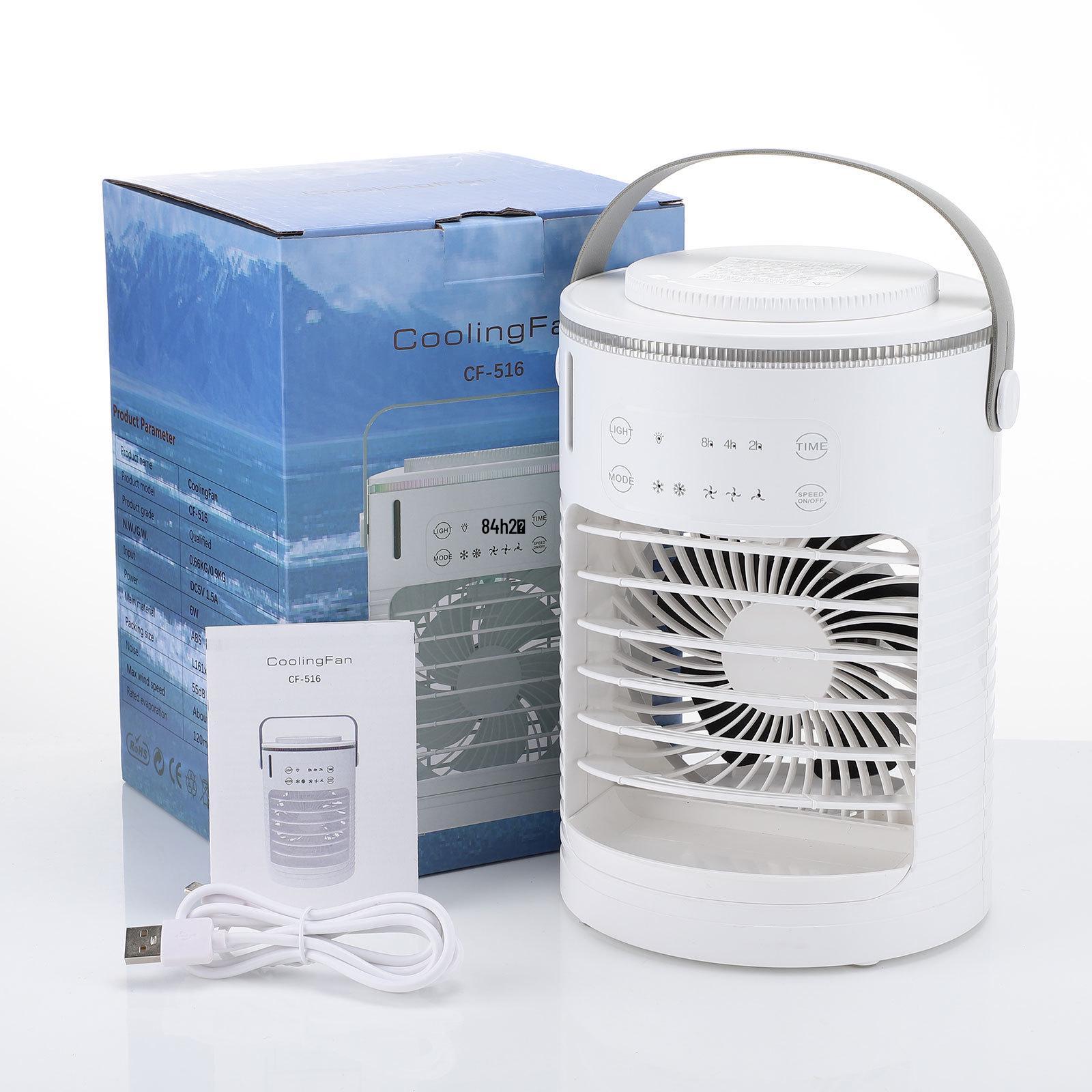 

Bestselling Desktop Mini Cooling Fan & Humidifier - USB-Powered Air Conditioner for Summer Home Use
