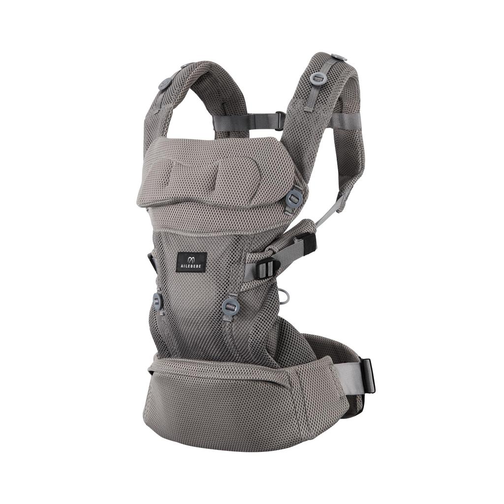 Portbebe Carmate Gri Trei Nuanțe 3 moduri de purtare Purtare cu fața la exterior Purtare în spate De la 0 luni la 36 luni Poate fi folosit de la nou-născuți BB903