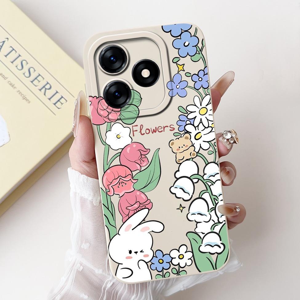 4G For Tecno Spark 10 10C 10Pro Case Cover Aesthetic Cute Cat Funny Girls Boys Back Cover For Tecno Spark 10 Pro Phone Case K17