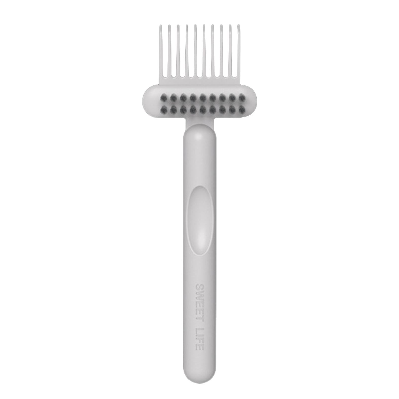 

2-in-1 Hair Brush Cleaner Rake,Comb Cleaner Delicate Cleaning Tools,Removes Hair Dust,Embeded Tool Use For Home Salon