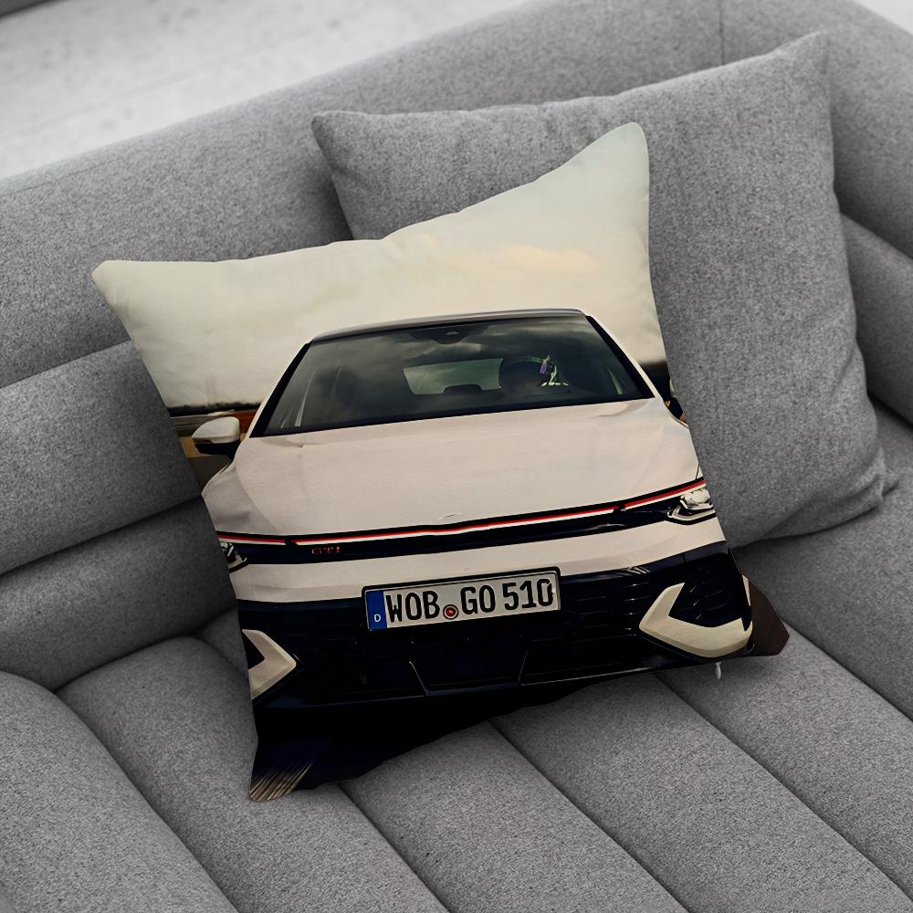 GGolf GGTI Car Pillow Case Soft Cushion Cases for Farmhouse Sofa Decor Home Decorations and Protector