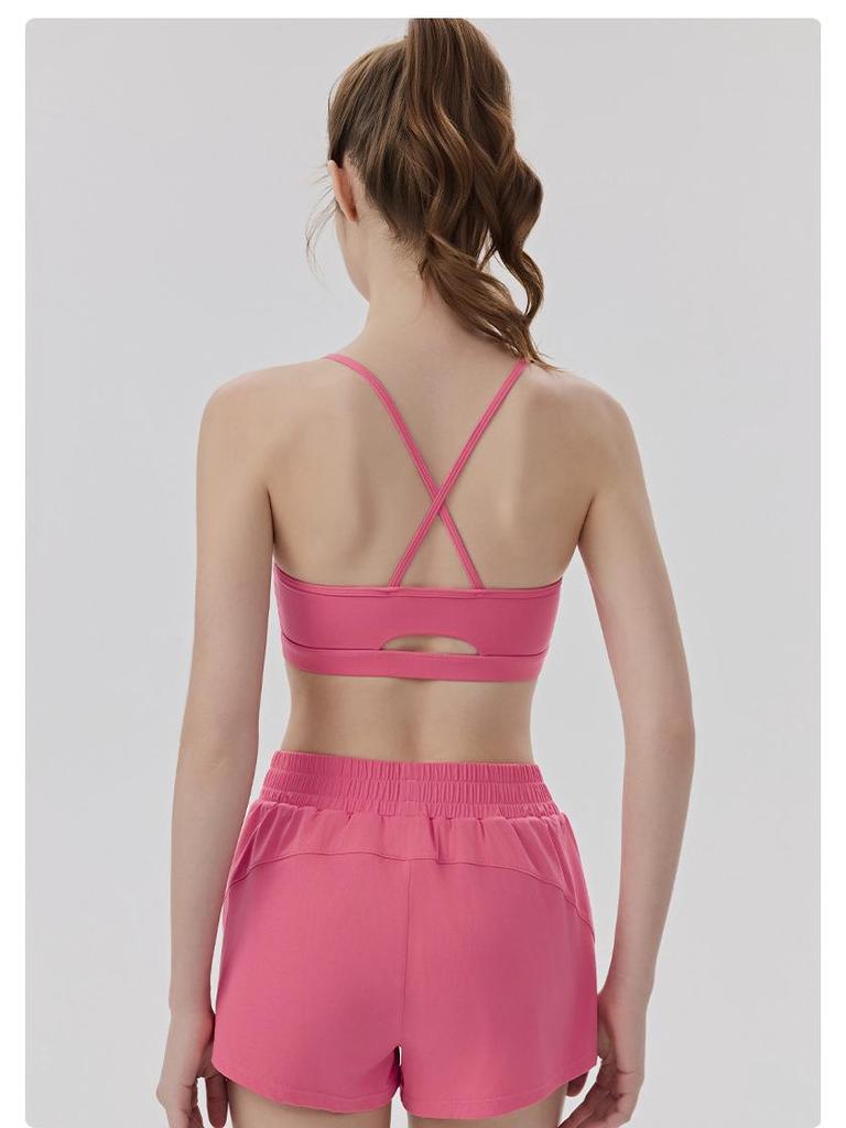 Big Tree Apparel Women's Skin-friendly Yoga & Pilates Three-piece Sportswear Set