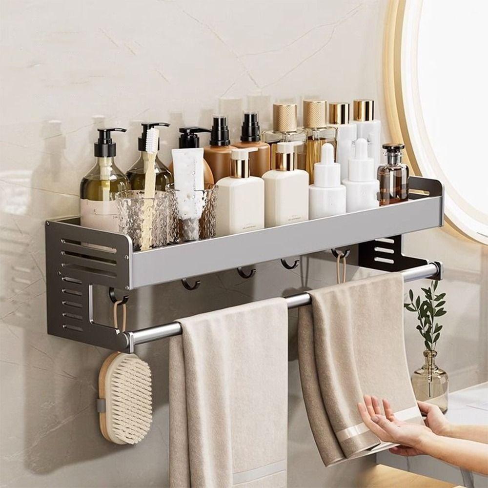 30/40CM Kitchen Storage Rack Space Saving Wall Mounted Rack  Household Storage